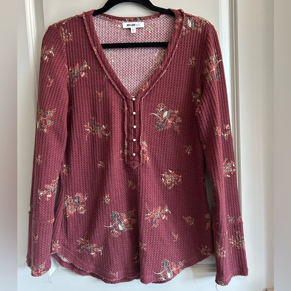 Thermal Henley, Worn twice, XL